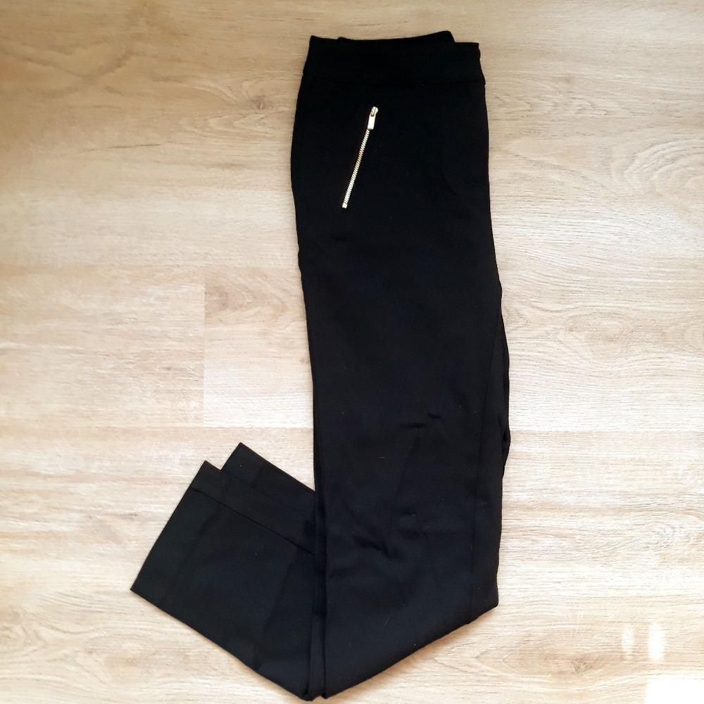 Alfani Black Zip Pocket Skinny Pants Size 6 - Picture 7 of 10